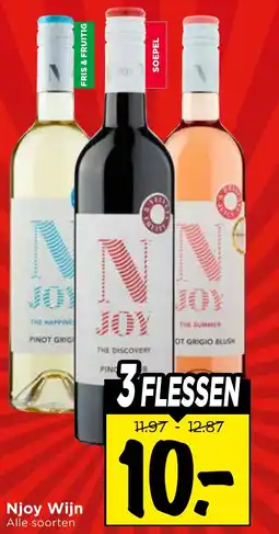 Vomar Voordeelmarkt Njoy Wijn aanbieding