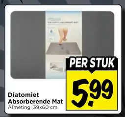 Vomar Voordeelmarkt Diatomiet Absorberende Mat aanbieding