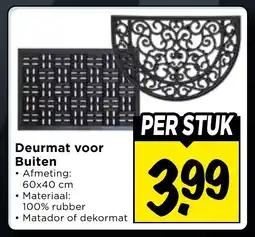 Vomar Voordeelmarkt Deurmat voor Buiten aanbieding