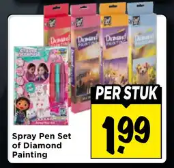 Vomar Voordeelmarkt Spray Pen Set of Diamond Painting aanbieding