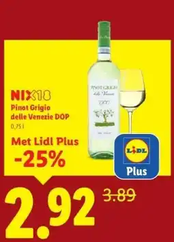 Lidl Pinot Grigio delle Venezie DOP aanbieding