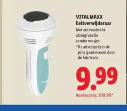 Lidl VITALMAXX Eeltverwijderaar aanbieding
