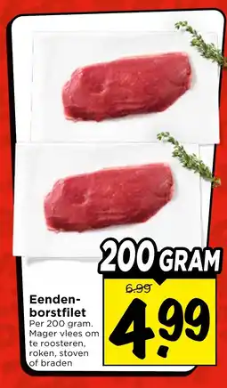 Vomar Voordeelmarkt Eenden borstfilet aanbieding