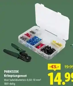 Lidl PARKSIDE Krimptangenset aanbieding