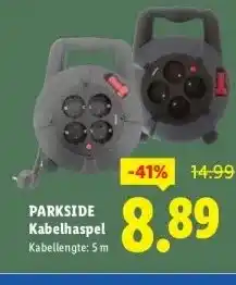 Lidl PARKSIDE Kabelhaspel aanbieding