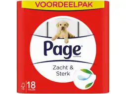 Hoogvliet Page wc papier - Zacht & Schoon toiletpapier aanbieding