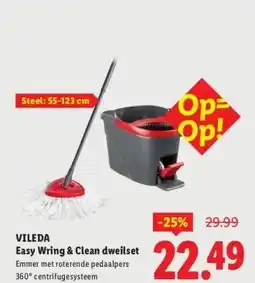 Lidl Easy Wring & Clean dweilset Easy Wring & Clean dweilset aanbieding