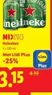 Lidl Heineken aanbieding