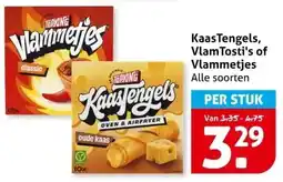 Hoogvliet KaasTengels, Vlam Tosti's of Vlammetjes aanbieding