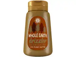 Hoogvliet Whole Earth Pindakaas 100% drizzler aanbieding