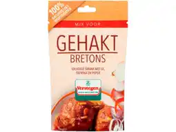 Hoogvliet Verstegen kruidenmix voor gehakt bretons aanbieding
