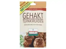 Hoogvliet Verstegen kruidenmix voor gehakt tuinkruiden aanbieding