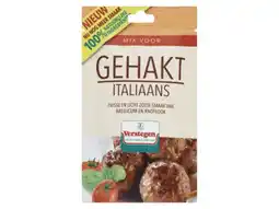 Hoogvliet Verstegen kruidenmix voor gehakt Italiaans aanbieding