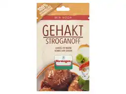 Hoogvliet Verstegen kruidenmix voor gehakt stroganoff aanbieding