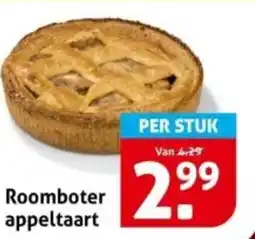 Hoogvliet Roomboter appeltaart aanbieding