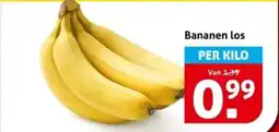 Hoogvliet Bananen aanbieding
