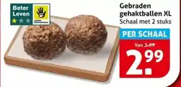 Hoogvliet Gebraden gehaktballen XL aanbieding
