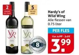 Hoogvliet Hardy's of Wild Wing aanbieding