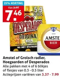 Hoogvliet Desperados Original beer aanbieding