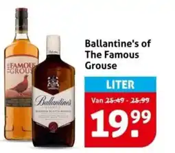 Hoogvliet Ballantine's of The Famous Grouse aanbieding