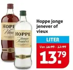 Hoogvliet Hoppe jonge jenever of vieux aanbieding