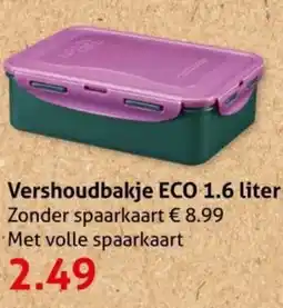 Hoogvliet Vershoudbakje ECO aanbieding