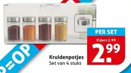 Hoogvliet Kruidenpotjes aanbieding