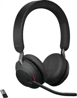 Coolblue Jabra Evolve2 65 Link380a MS Stereo Black aanbieding