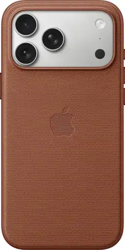 Coolblue Apple iPhone 17 Pro Max TechWoven Back Cover met MagSafe Bruin aanbieding