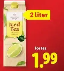 Lidl Ice tea aanbieding