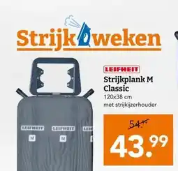Blokker Strijkplank M Classic aanbieding