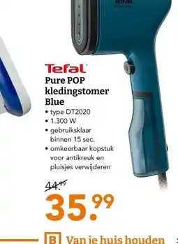 Blokker Tefal Pure POP kledingstomer Blue aanbieding