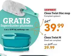 Blokker Clean Twist Disc mop aanbieding