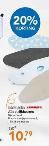 Blokker brabantia LEIFHEIT Alle strijkhoezen aanbieding