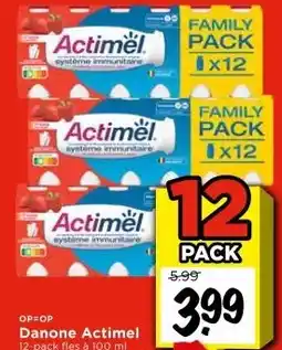 Vomar Voordeelmarkt Danone Actimel aanbieding