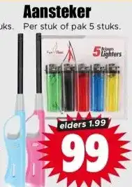 Dirk Aansteker aanbieding