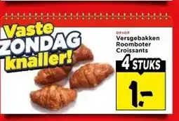 Vomar Voordeelmarkt Versgebakken Roomboter Croissants aanbieding