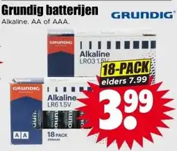 Dirk Grundig batterijen aanbieding