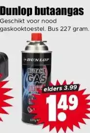 Dirk Dunlop butaangas aanbieding