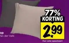 Vomar Voordeelmarkt Kussensloop aanbieding