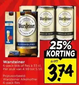 Vomar Voordeelmarkt Warsteiner aanbieding