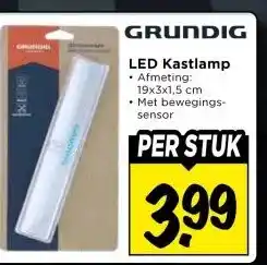 Vomar Voordeelmarkt GRUNDIG LED Kastlamp aanbieding