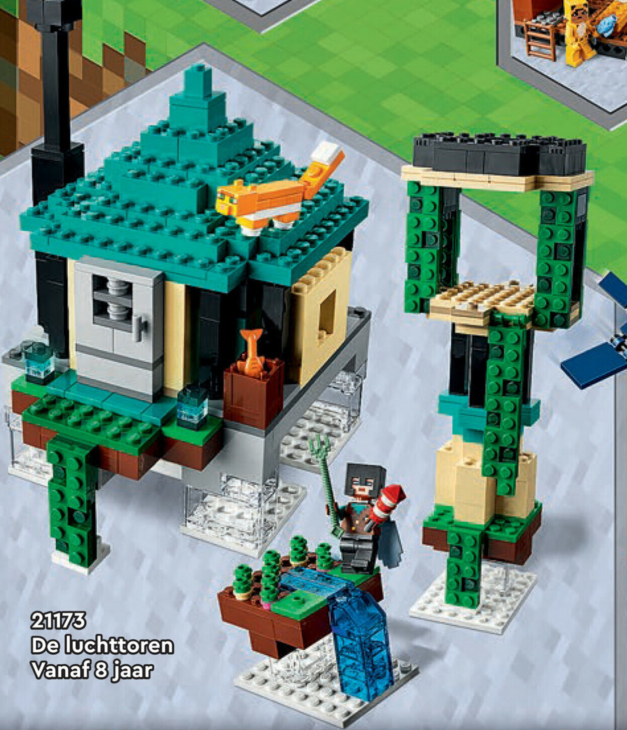 Lego Minecraft 21173 De luchttoren aanbieding bij Top1Toys