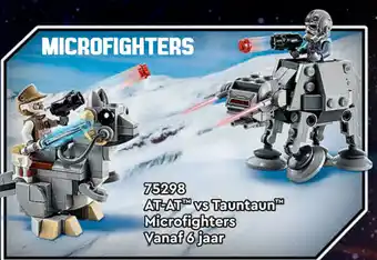 Top1Toys Lego Star wars 75298 AT-AT vs Tauntaun Microfighters aanbieding