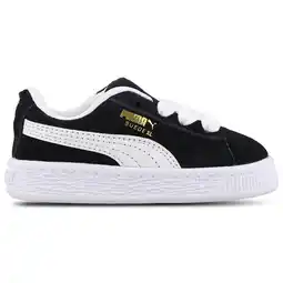 Foot Locker Puma Suede Babyschoenen - Zwart - Maat 23 - Suède aanbieding
