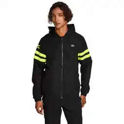 Foot Locker Lacoste Diamond Weave Hooded Trainingspakken Heren - Zwart - Maat M aanbieding