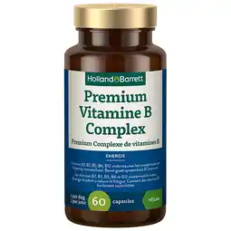 Holland & Barrett Holland & Barrett Premium Vitamine B Complex - 60 capsules aanbieding