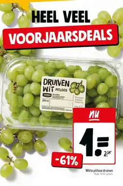 Jumbo Witte pitloze druiven aanbieding
