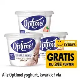 Jumbo Alle Optimel yoghurt, kwark of vla aanbieding