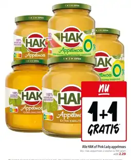 Jumbo Alle HAK of Pink Lady appelmoes aanbieding